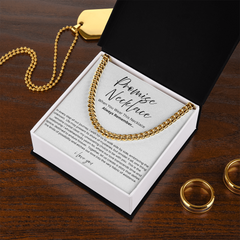To My Boyfriend - Promise Cuban Chain Link Necklace