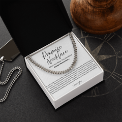 To My Boyfriend - Promise Cuban Chain Link Necklace