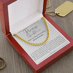 Promise Necklace For Him, Boyfriend Gift