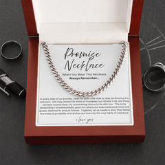 To My Boyfriend - Promise Cuban Chain Link Necklace