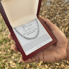 Promise Necklace For Him, Boyfriend Gift